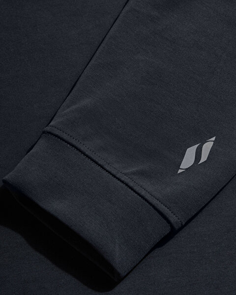 Skechers W Lounge Loose Crew Neck Sweatshirt Kadın Siyah Sweatshirt S2510052-001-8