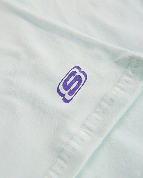 Skechers G Graphic Tee Loose Fit T-shirt Büyük Kız Çocuk Haki Tshirt SK232002-299-9