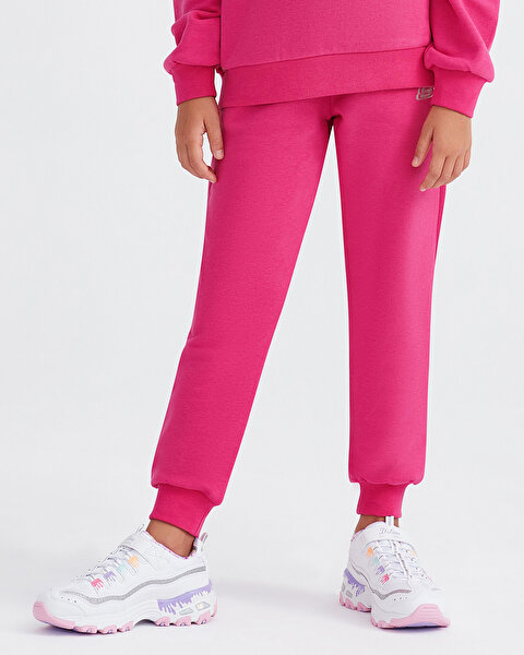 Skechers G Lw Fleece Jogger Sweatpant Büyük Kız Çocuk Pembe Eşofman Altı SK232075-602-1