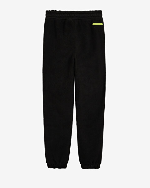 Skechers B Outdoor Fleece Jogger Polar Sweatpant Büyük Erkek Çocuk Siyah Eşofman Altı SK232162-001-5