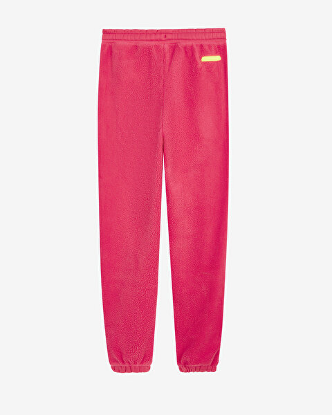 Skechers G Outdoor Fleece Jogger Polar Sweatpant Büyük Kız Çocuk Pembe Eşofman Altı SK232170-611-5