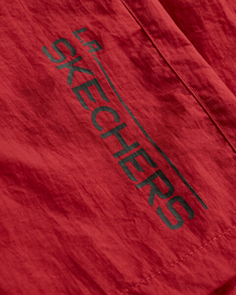 Skechers Swimwear B 5 Inch Swimshort Büyük Erkek Çocuk Kırmızı Deniz Şortu SK241129-600-5