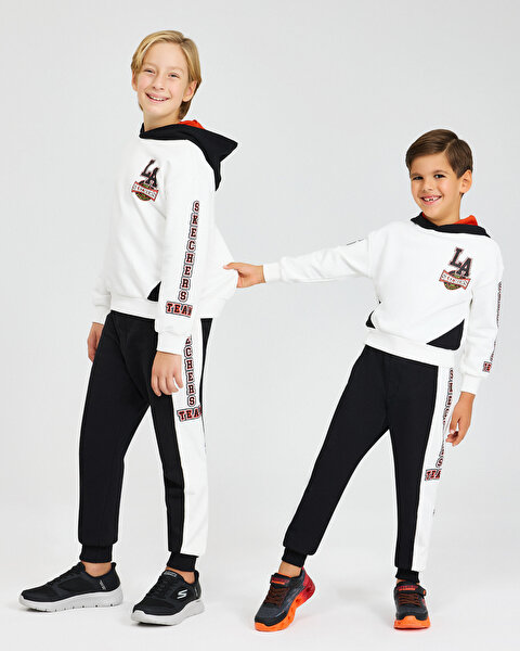 Skechers B Lw Fleece Hoodie Sweatshirt