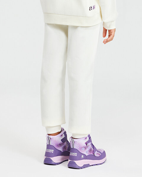 Skechers G 2Xi-lock Jogger Sweatpant Büyük Kız Çocuk Beyaz Eşofman Altı SK242054-102-6