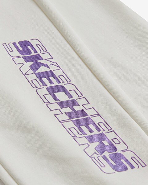 Skechers G 2Xi-lock Jogger Sweatpant Büyük Kız Çocuk Beyaz Eşofman Altı SK242054-102-9