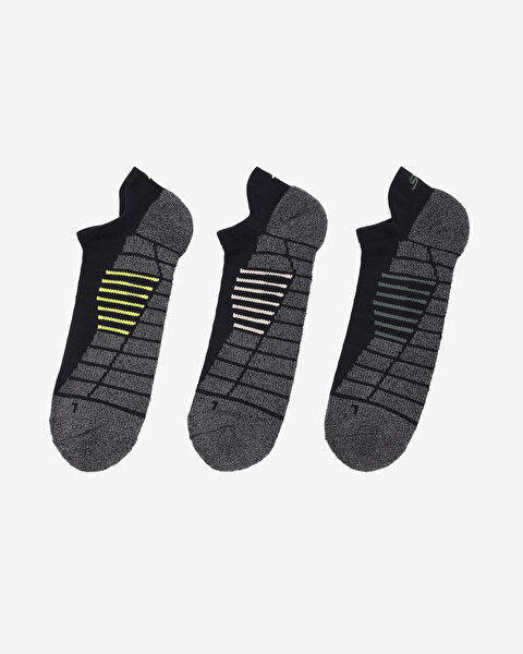 Skechers 1/2 Terry Low Cut W/ Heel Tab - 3'Lü Paket Erkek Çorap