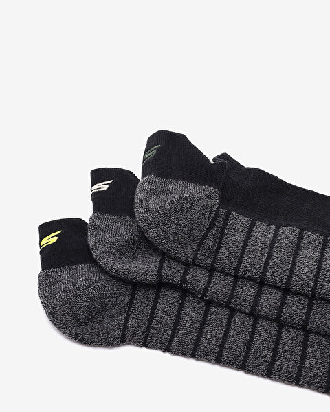 1/2 Terry Low Cut W/ Heel Tab - 3'Lü Paket Erkek Çorap S119006H-001_2