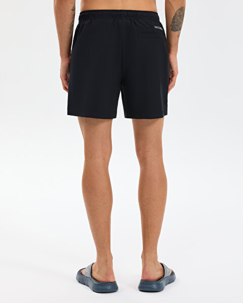 Skechers M 5 Inch Swimshort Erkek Siyah Deniz Şortu S211654-3817-1