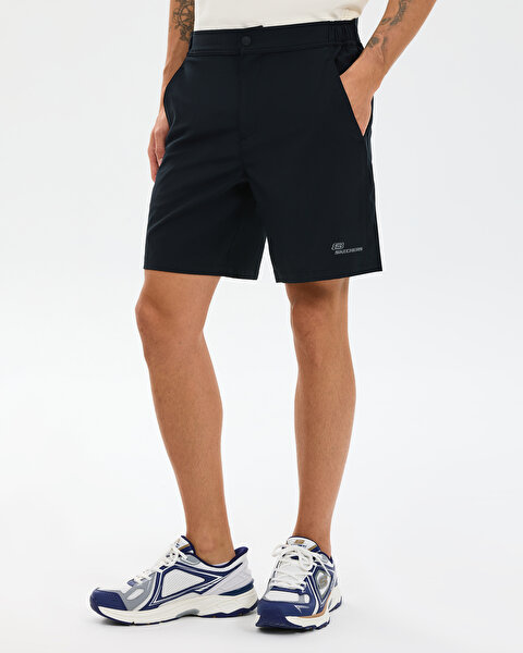 Skechers M Micro Collection 7 Inch Walk Short Erkek Siyah Şort S211710-3817-2