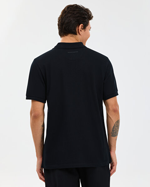 Skechers M Short Sleeve Polo Erkek Siyah Polo Yaka Tshirt S211800-3817-2