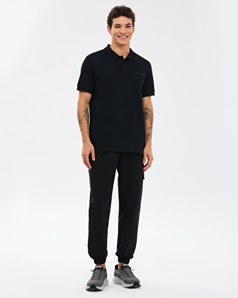 Skechers M Short Sleeve Polo Erkek Siyah Polo Yaka Tshirt S211800-3817-3
