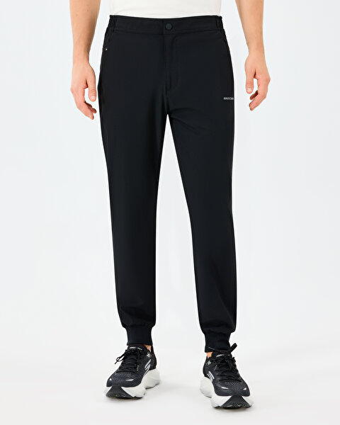 M Micro Coll. Side Zipper Jogger Fit Pant Erkek Siyah Eşofman Altı S211809-3817