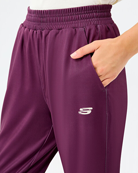 Skechers W Performance Track Suit Kadın Bordo Eşofman Takımı S212251-3877-8