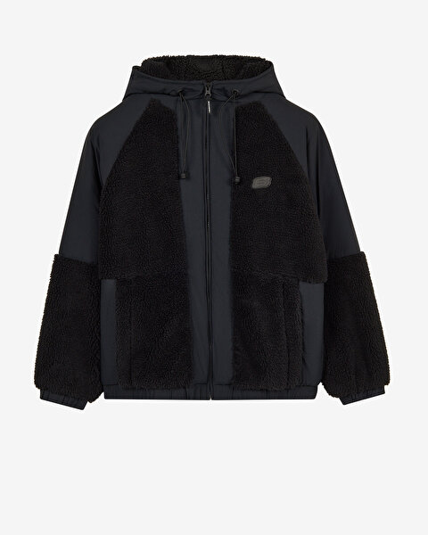 Skech Sherpa Multiblock Full Zip  Jacket Kadın Siyah Mont S232311-3817