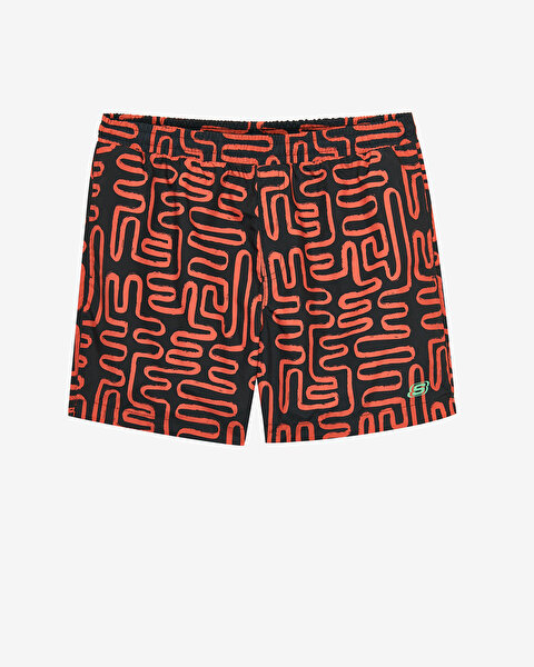M 5 Inch Allover Print Swimshort S241113-001_0