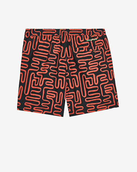 M 5 Inch Allover Print Swimshort S241113-001_1