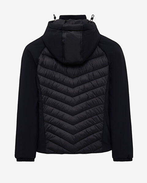 Skechers W Outerwear Padded Jacket Kadın Siyah Mont S242042-001-1