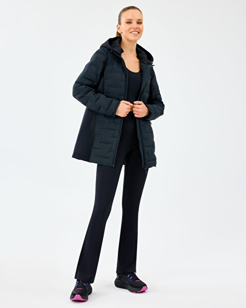 Skechers W Full Zip Jacket Kadın Siyah Mont S242060-3817-7