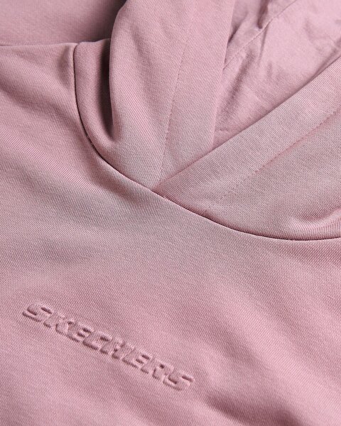Skechers W Essential Hoodie Sweatshirt Kadın Pembe Sweatshirt S242111-620-2