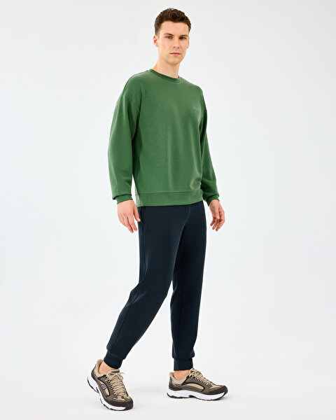 Skechers M Soft Touch Jogger Sweatpant Erkek Siyah Eşofman Altı S242157-3817-3