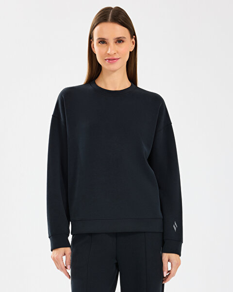 Skechers W Lounge Loose Crew Neck Sweatshirt