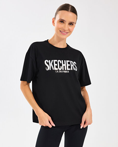 Skechers W Loose Fit Graphic Tee T-shirt