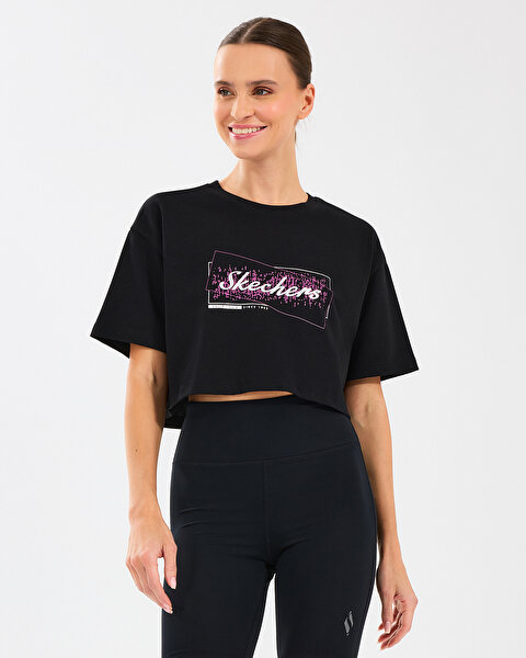 Skechers W Crop Fit Graphic Tee T-shirt