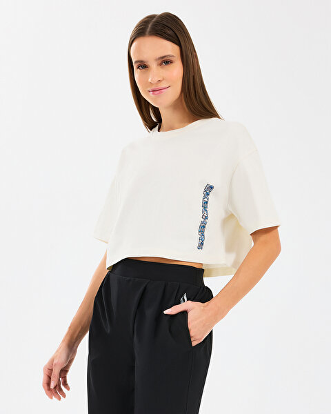 Skechers W Crop Fit Graphic Tee T-shirt