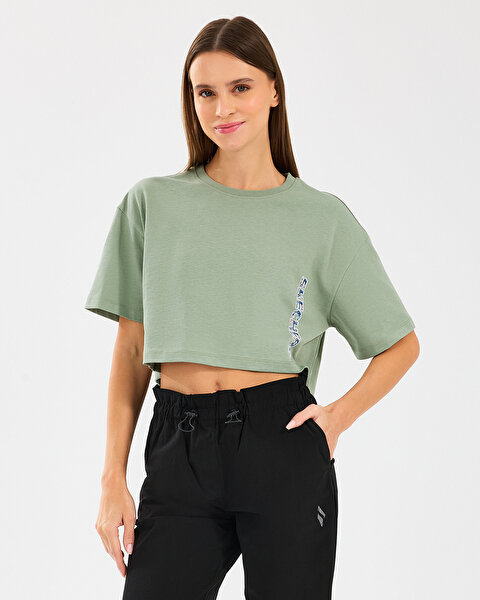 Skechers W Crop Fit Graphic Tee T-shirt
