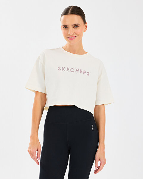 Skechers W Crop Fit Graphic Tee T-shirt