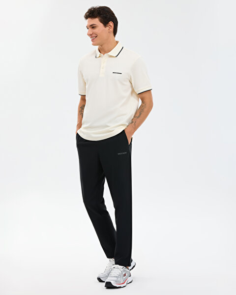 Skechers M Micro Slim Pant Erkek Siyah Pantolon S2510182-3817-2