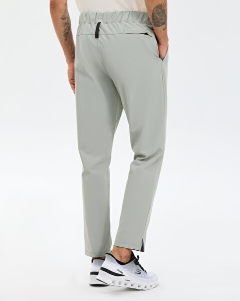 Skechers M Micro Slim Pant Erkek Gri Pantolon S2510182-3835-2