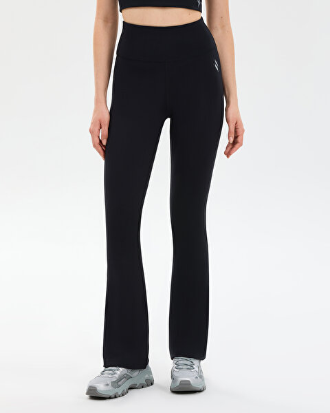 Skechers W Basic Flare Legging Kadın Siyah Tayt S2510201-3817