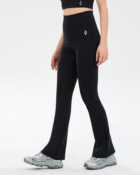 Skechers W Basic Flare Legging Kadın Siyah Tayt S2510201-3817-1