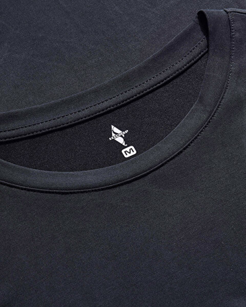 Skechers W Lounge Regular Crew Neck T-shirt Kadın Siyah Tshirt S2510327-001-6