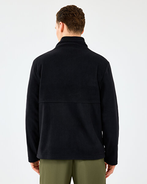 Skechers M Polar Jacket Erkek Siyah Mont S2520130-3817-1