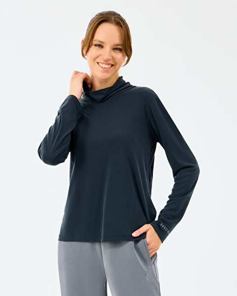 Skechers W Turtle Neck Longsleeve Softluxe T-shirt
