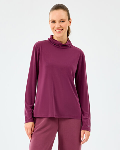 Skechers W Turtle Neck Longsleeve Softluxe T-shirt