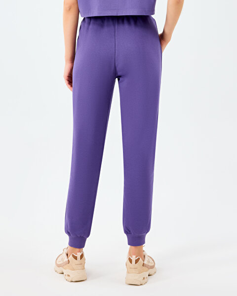 Skechers W Jogger Sweatpant Kadın Mor Eşofman Altı S2520231-0277-2