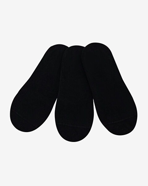 Skechers 3'Lü Paket Essential Görünmez Çorap Unisex Siyah Çorap S2520313-3817-1