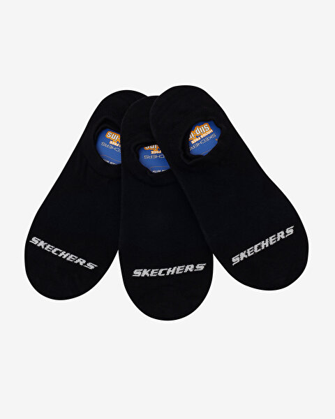 3'Lü Paket Essential Bileksiz  Çorap Unisex Siyah Çorap S2520314-3817