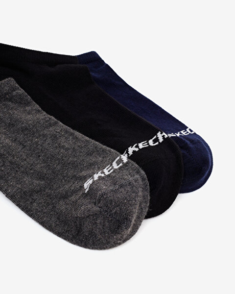 Skechers 3'Lü Paket Essential Bilekli Çorap Unisex Çok Renkli Çorap S2520315-3700-3