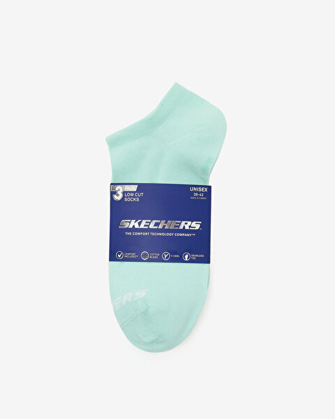 Skechers 3'Lü Paket Essential Bilekli Çorap Unisex Çok Renkli Çorap S2520315-3706-3