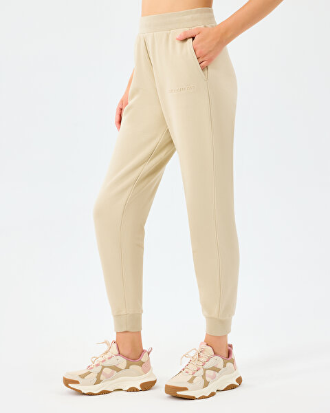 Skechers W Essentials Jogger Sweatpant Kadın Gri Eşofman Altı S2610002-1550-1