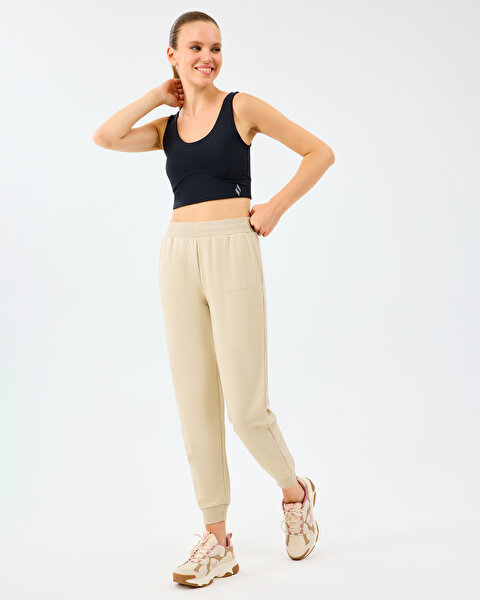 Skechers W Essentials Jogger Sweatpant Kadın Gri Eşofman Altı S2610002-1550-3