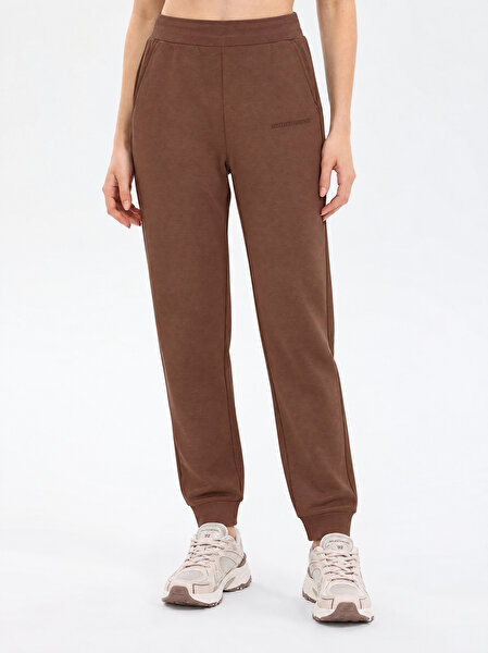 Skech Sweats  Essential Jogger Sweatpant Kadın Kahverengi Eşofman Altı S2610002-2070