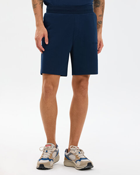 M Essential Sweat Short Erkek Lacivert Şort S2610004-0505