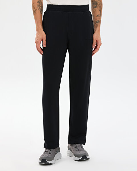 M Essential Regular Sweatpant Erkek Siyah Eşofman Altı S2610007-3817