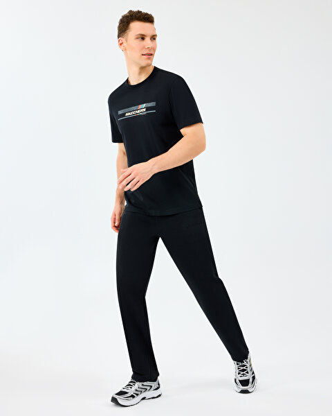 Skechers M Essential Regular Sweatpant Erkek Siyah Eşofman Altı S2610007-3817-4