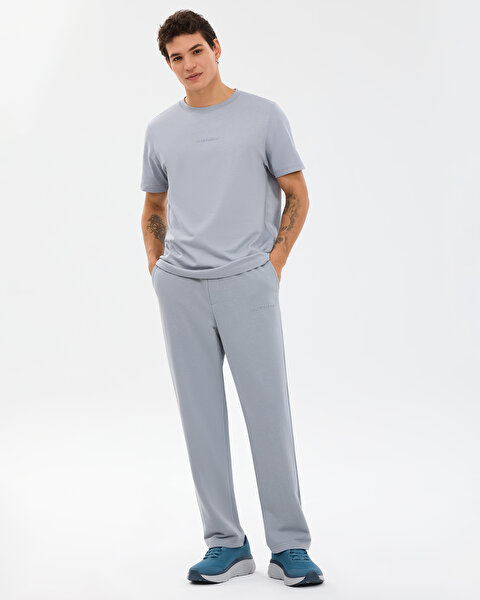 Skechers M Essential Regular Sweatpant Erkek Gri Eşofman Altı S2610007-4256-2